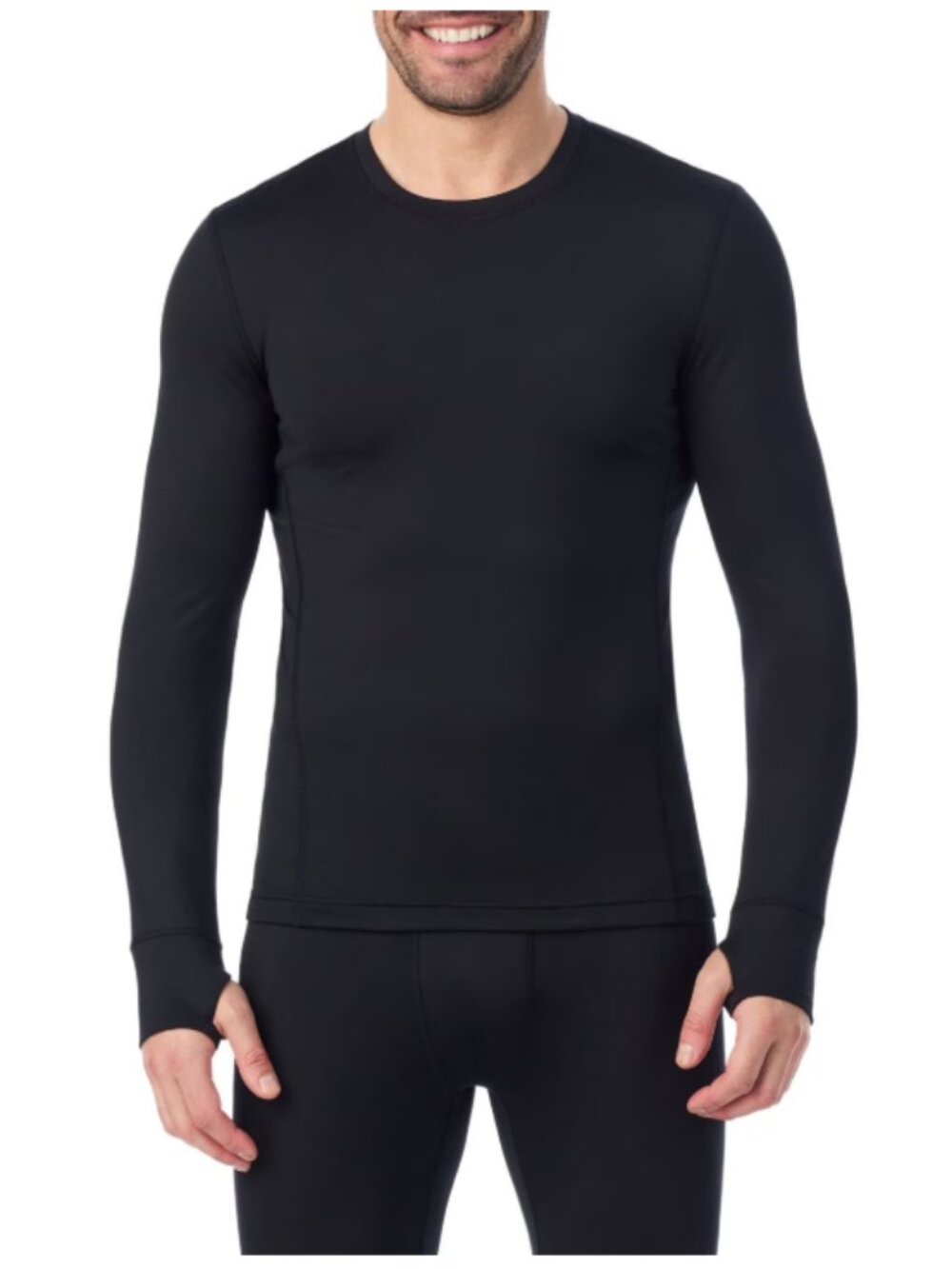 Cuddl Duds Men's ClimateCore Baselayer Long Sleeve Crew